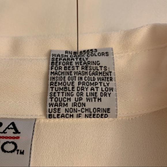 NWT Napa Studio Blouse w/Embroidery & Beads - Picture 10 of 10